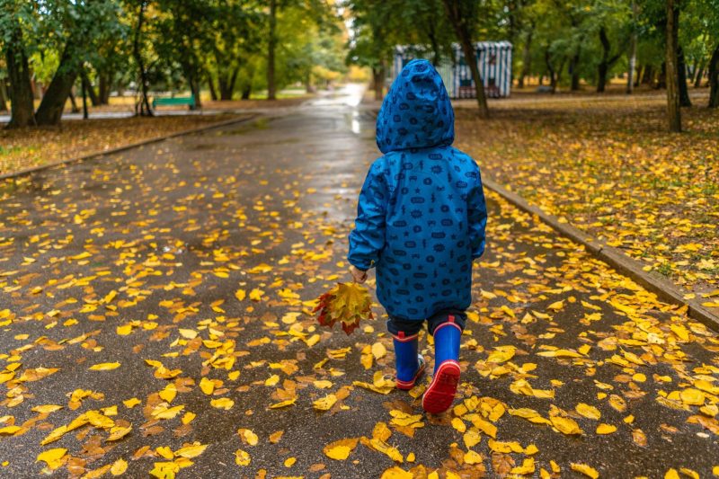 photo-of-kid-wearing-raincoat-while-walking-on-park-3036397